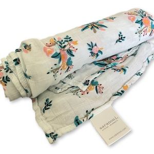 Saranoni Luxury Bamboo Muslin Swaddle Blanket
